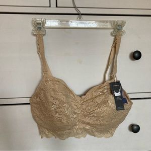 Cosabella Never Say Never Mommie Nursing Soft Bra, size XL, NWT